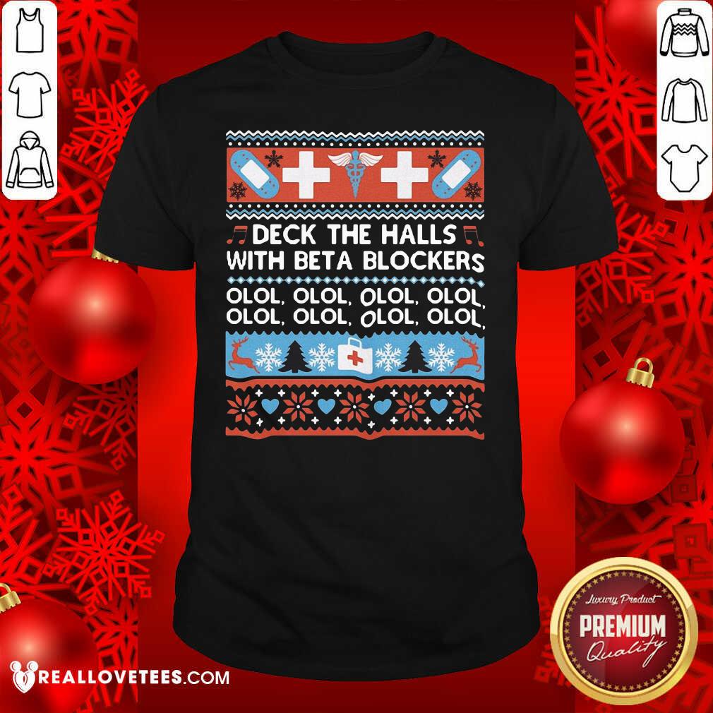 Premium Deck The Halls With Bet A Blockers Shirt
