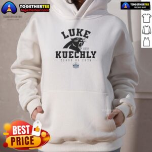 Alternative view of Nice Luke Kuechly Carolina Panthers Class Of 2026 Pro Football Hall Of Fame 386 T-Shirt