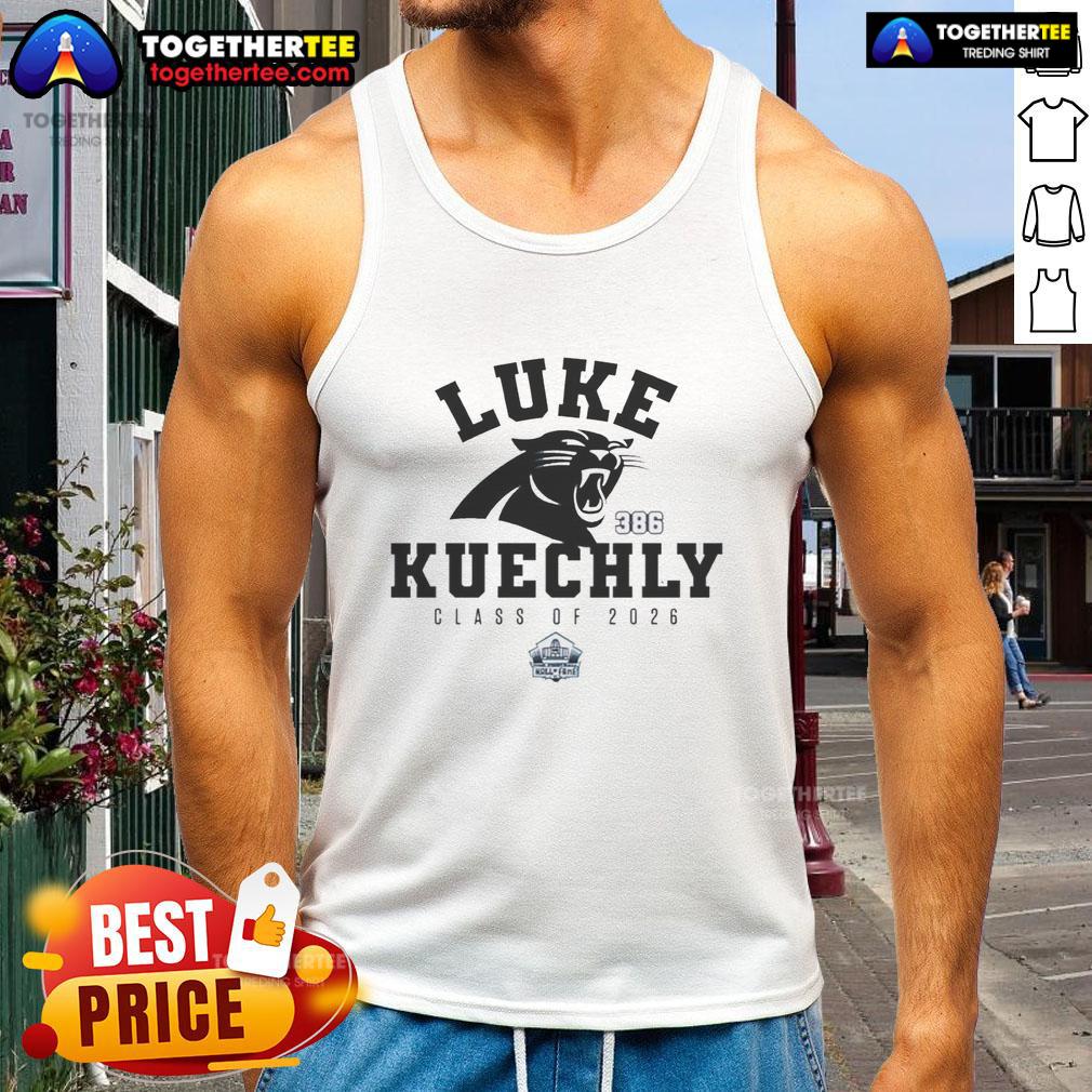 Nice Luke Kuechly Carolina Panthers Class Of 2026 Pro Football Hall Of Fame 386 T-Shirt - Image 4