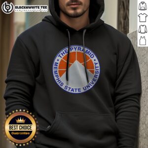 Alternative view of Pretty The Pyramid Memphis State University Shirt