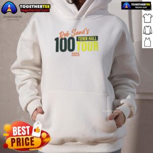 Alternative view of Good Rob Sand's 100 Town Hall Tour 2025 T-Shirt