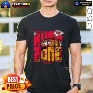 Pretty NFL Rush Zone Cartoon Kansas City Chiefs Football Logo T-Shirt