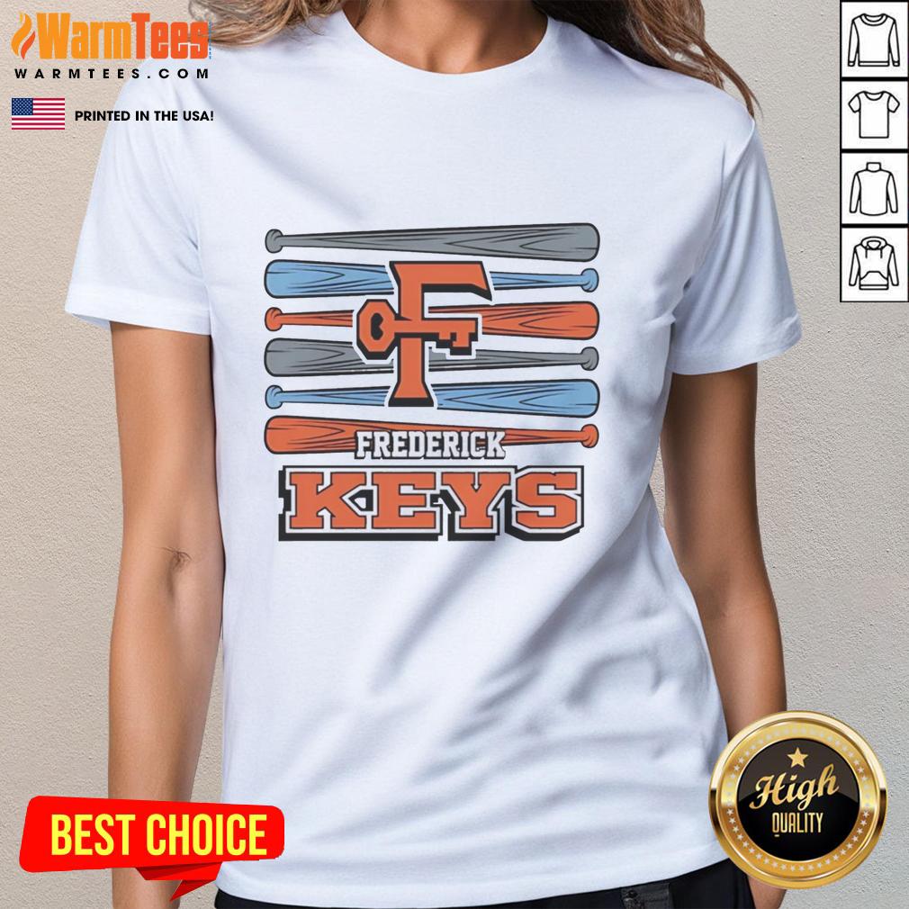 Premium Frederick Keys Baseball Logo T-Shirt - Image 3