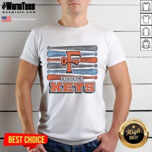 Premium Frederick Keys Baseball Logo T-Shirt