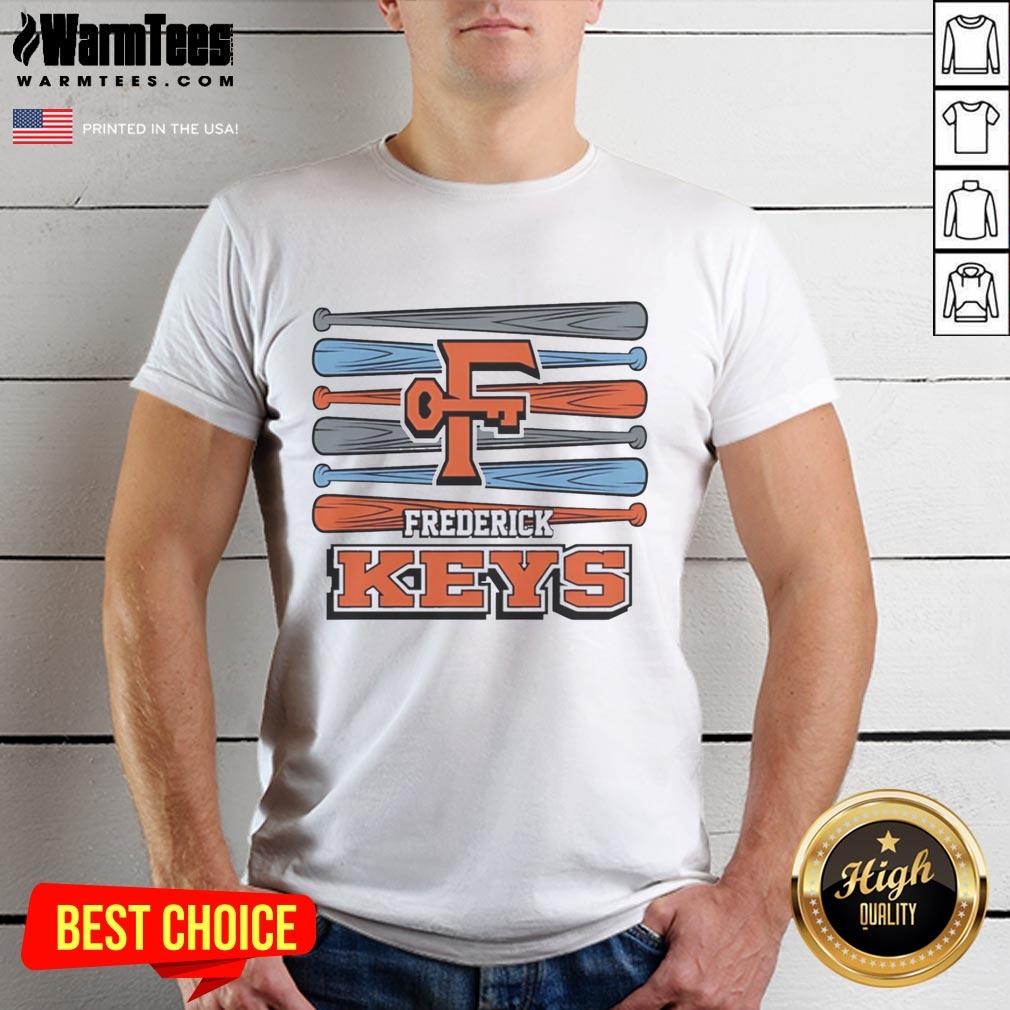 Premium Frederick Keys Baseball Logo T-Shirt