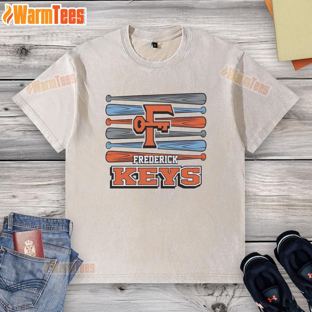 Premium Frederick Keys Baseball Logo T-Shirt - Image 6