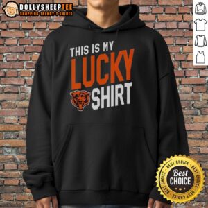 Alternative view of Top Chicago Bears This Is My Lucky T-Shirt