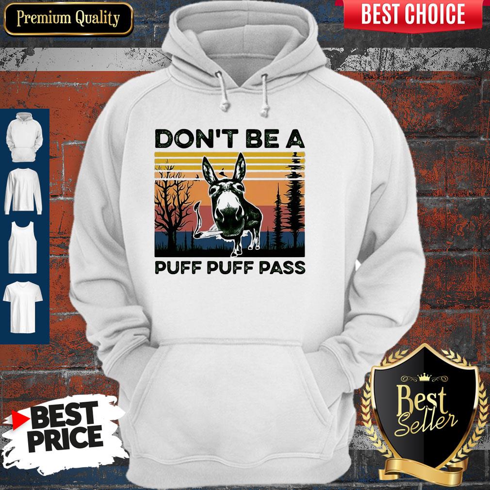 Don't Be A Puff Puff Pass Vintage Shirt - Image 5
