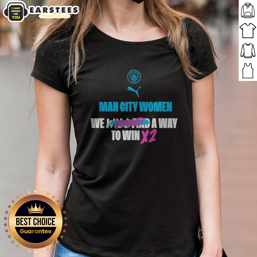 Hot Manchester City We Found A Way To Win X2 Shirt - Image 3