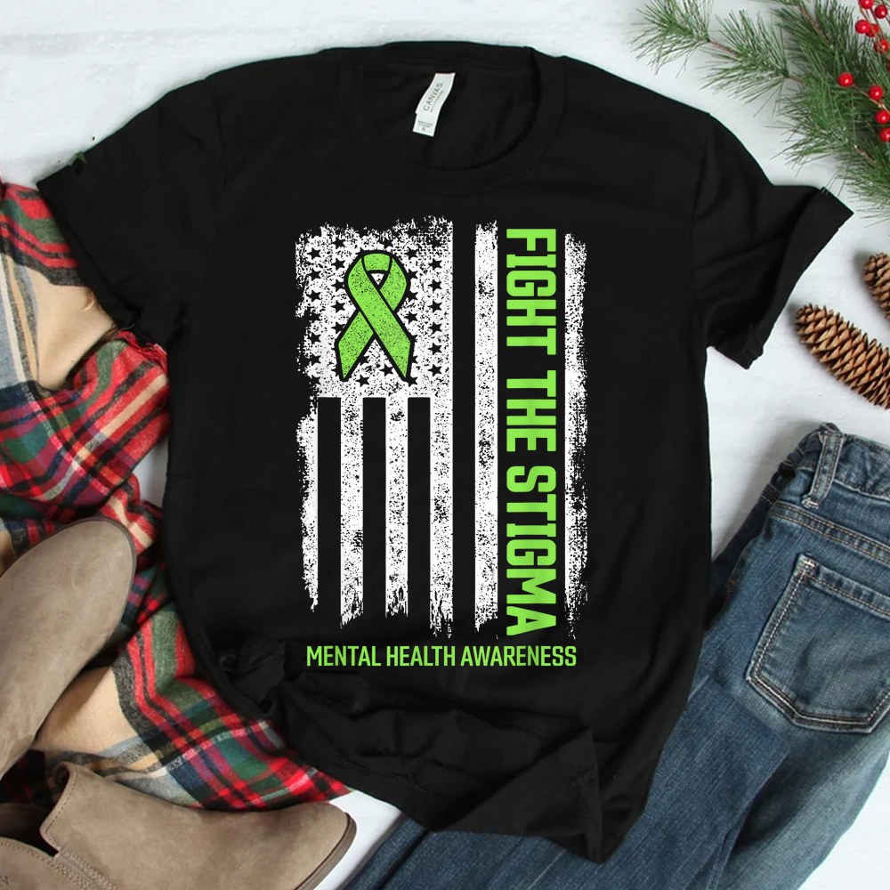 Mental Health Awareness Month Of May Fight The Stigma Shirt