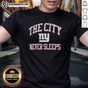 Premium New York Giants Nike The City Never Sleeps T-Shirt