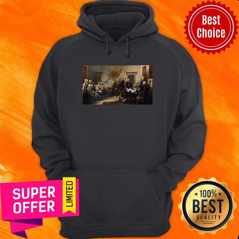 Awesome Declaration Of Independence Signing Shirt - Image 5
