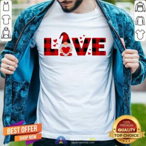 Official Gnome Love Valentine Shirt
