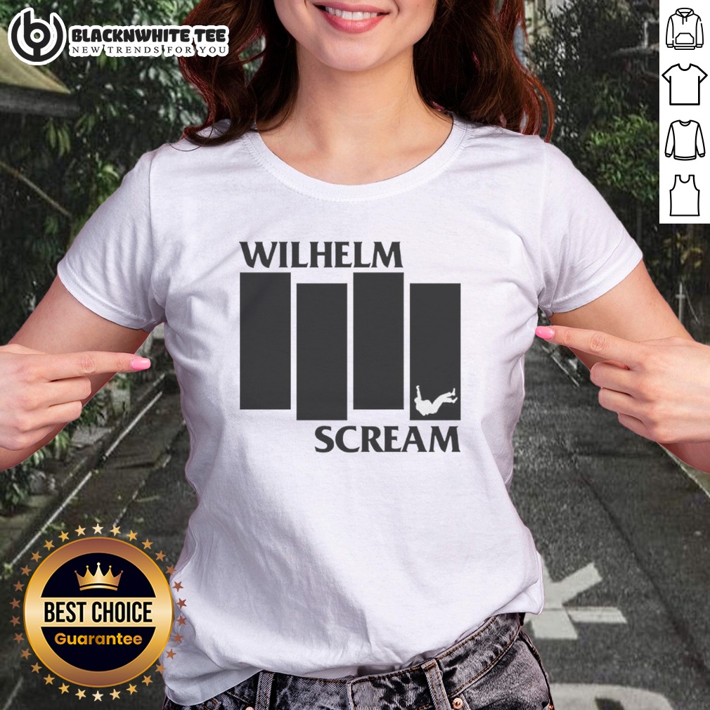 Top Wilhelm Scream Black Flag Shirt - Image 4
