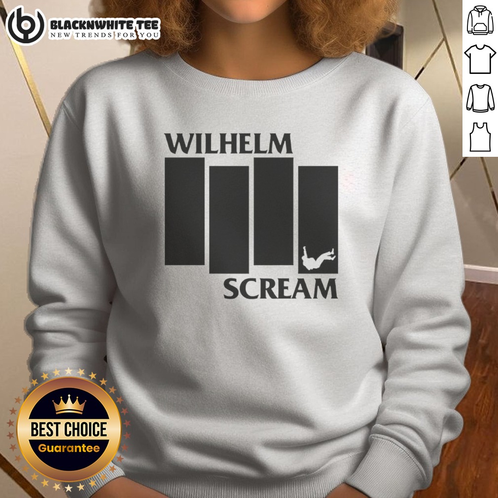 Top Wilhelm Scream Black Flag Shirt - Image 3