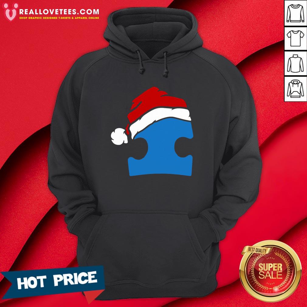 Awesome Santa Autism Christmas Shirt - Image 4