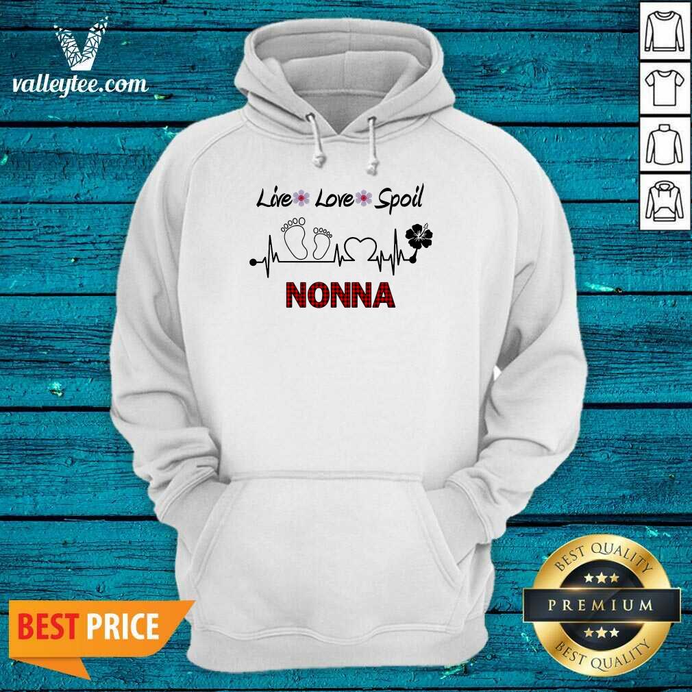 Perfect Footprints Live Love Spoil Nonna Shirt - Image 5