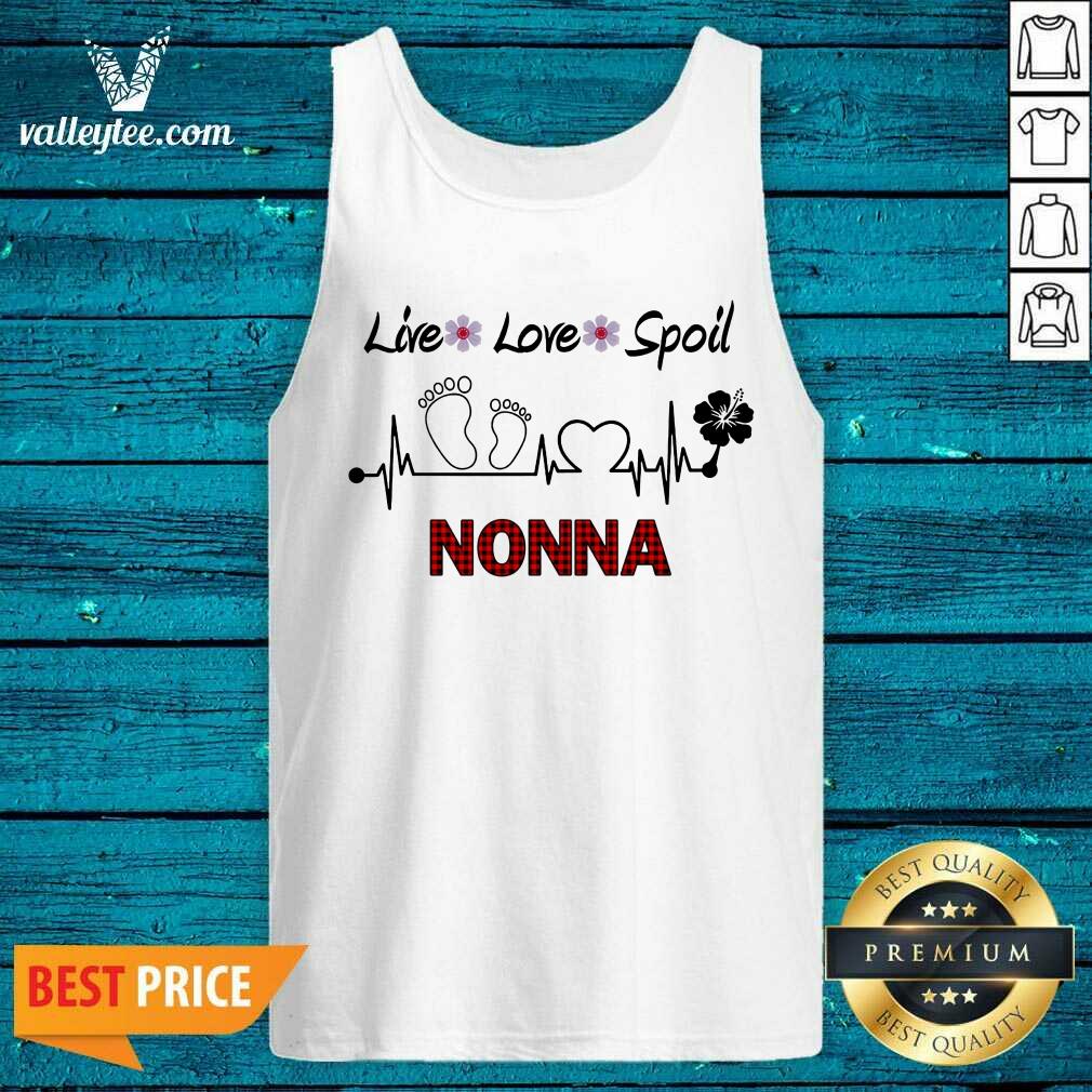 Perfect Footprints Live Love Spoil Nonna Shirt - Image 3