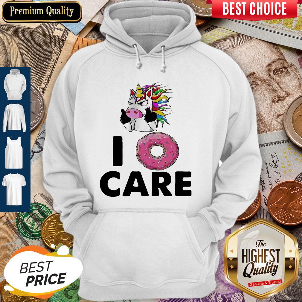 Unicorn Donut I Don’t Care Shirt - Image 5