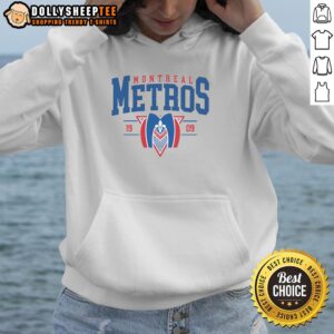 Alternative view of Original Montreal Metros Hockey Team Hollander Heated-Rivalry Vintage 90s T-Shirt