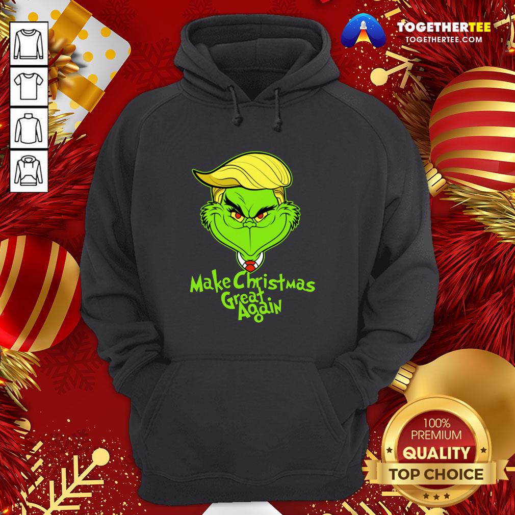Nice Grinch Trump Make Christmas Great Again Shirt - Image 5