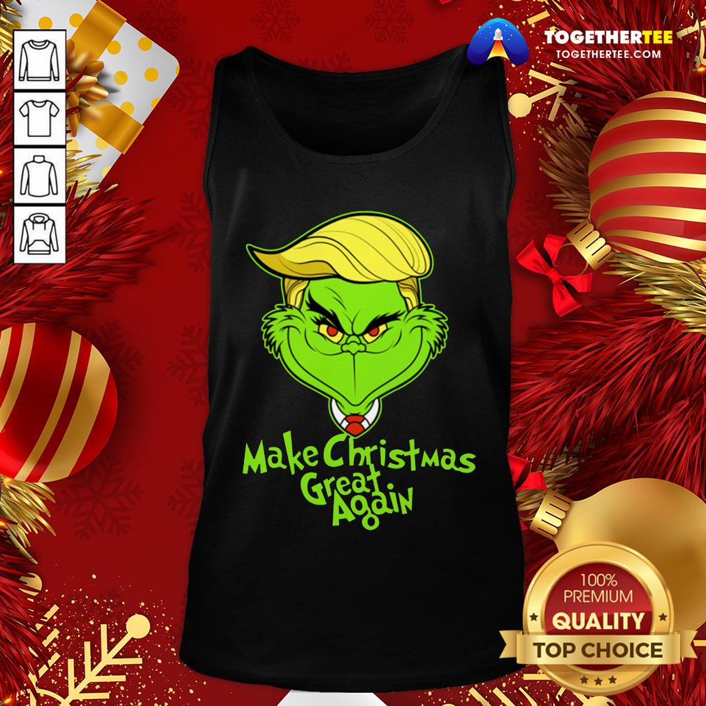 Nice Grinch Trump Make Christmas Great Again Shirt - Image 3