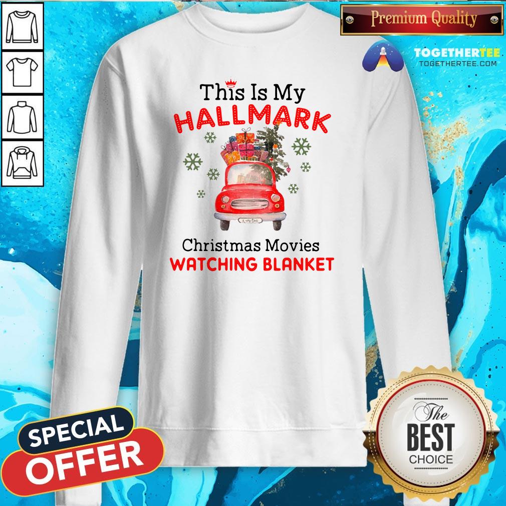 Perfect This Is My Hallmark Christmas Movie Watching Blanket Shirt - Image 4