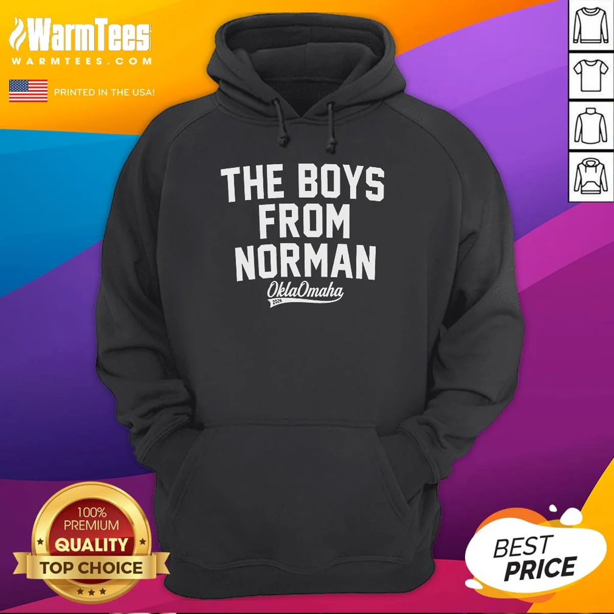 Pretty Oklahoma The Boys From Norman Shirt - Image 3