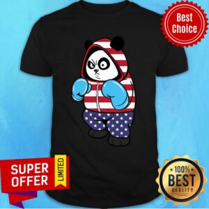Official Usa United States Boxing Panda Bear Shirt