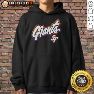 Alternative view of Nice San Francisco Giants City Connect Pregame T-Shirt