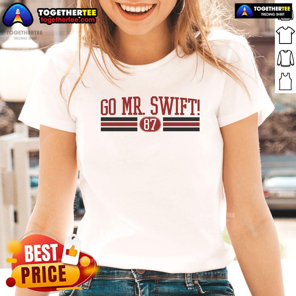 Top Go Mr Swift Kansas Football T-Shirt - Image 3