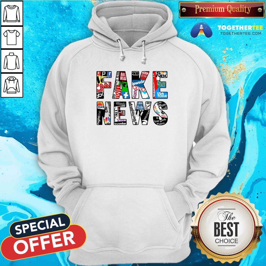 Awesome Fake News Media Shirt - Image 5