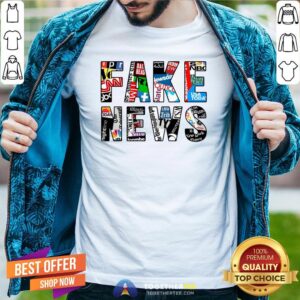Awesome Fake News Media Shirt