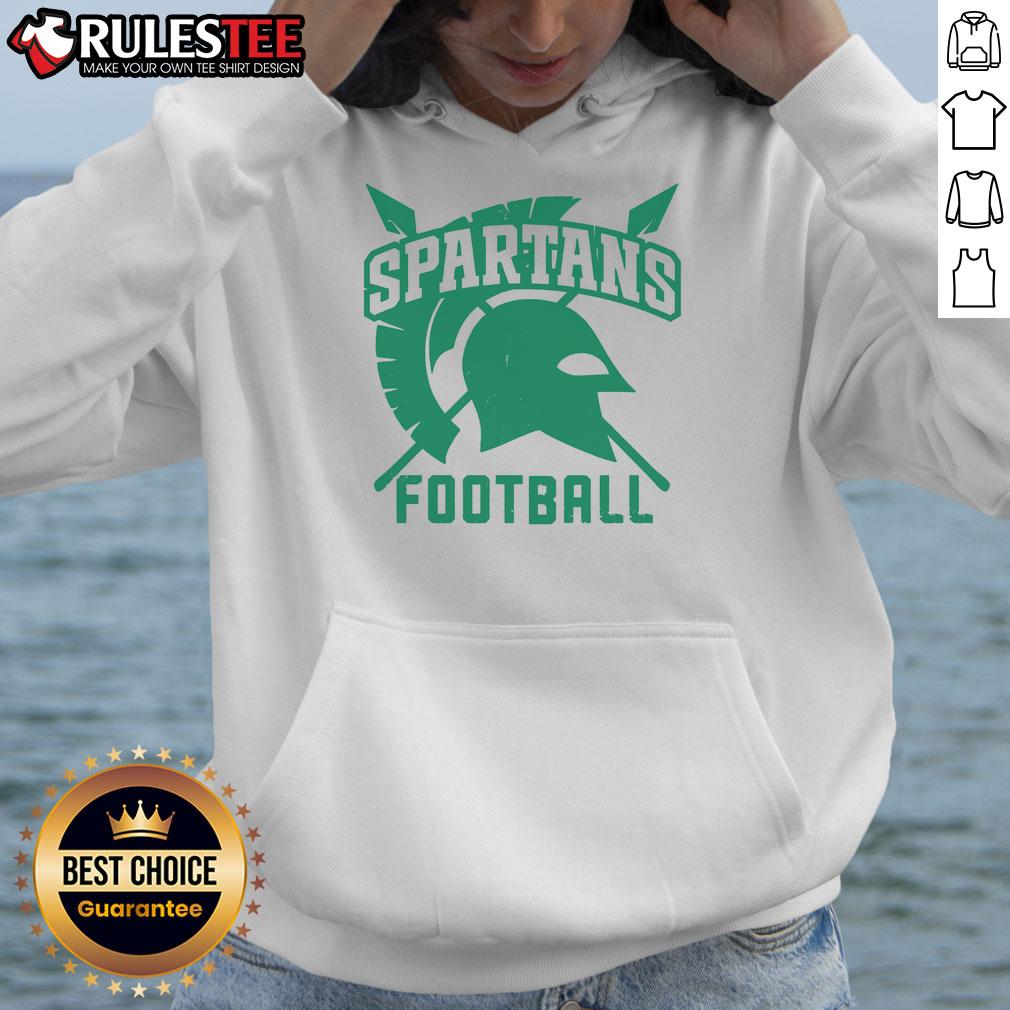 Official Spartans Logo Spears Football T-Shirt - Image 2