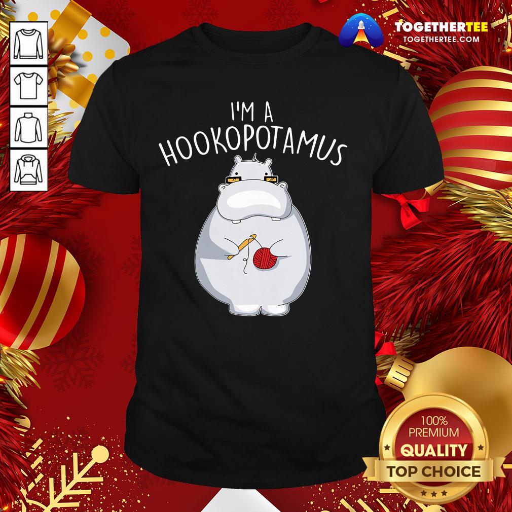 Pretty I’m A Hookopotamus Crochet Shirt