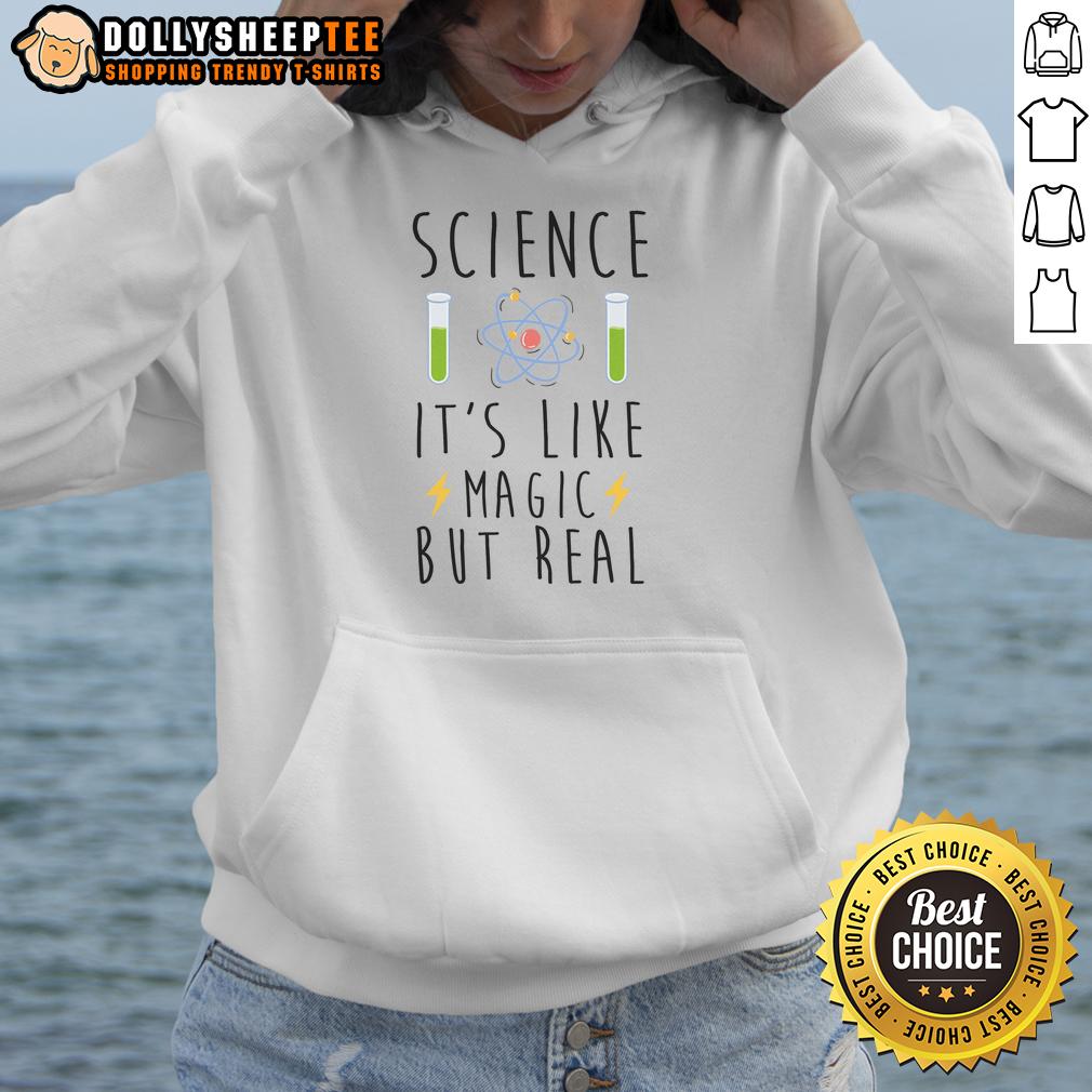 Premium Science It's Like Magic But Real T-Shirt - Image 2