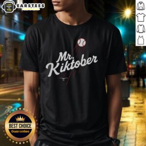 Official Mr. Kiktober Los Angeles Dodgers Baseball The Clutch Season T-Shirt