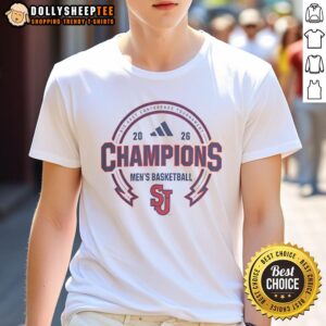 Official St. John's Red Storm Basketball Big East Champions T-Shirt