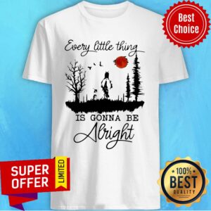 Premium Every Little Thing Is Gonna Be Alright Horse Shirt