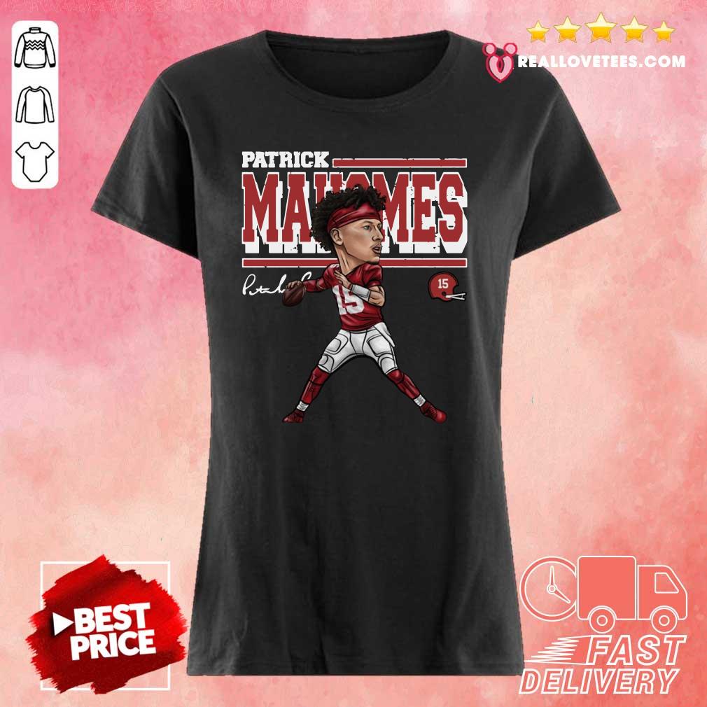 So 2021 Champion Patrick Mahomes 15 Kansas City KC Chiefs Super Bowl AFC Champions NFL Football Team Shirt - Image 3