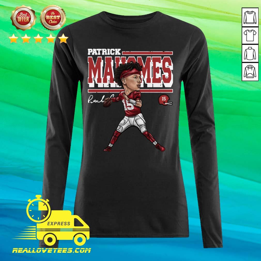 So 2021 Champion Patrick Mahomes 15 Kansas City KC Chiefs Super Bowl AFC Champions NFL Football Team Shirt - Image 2