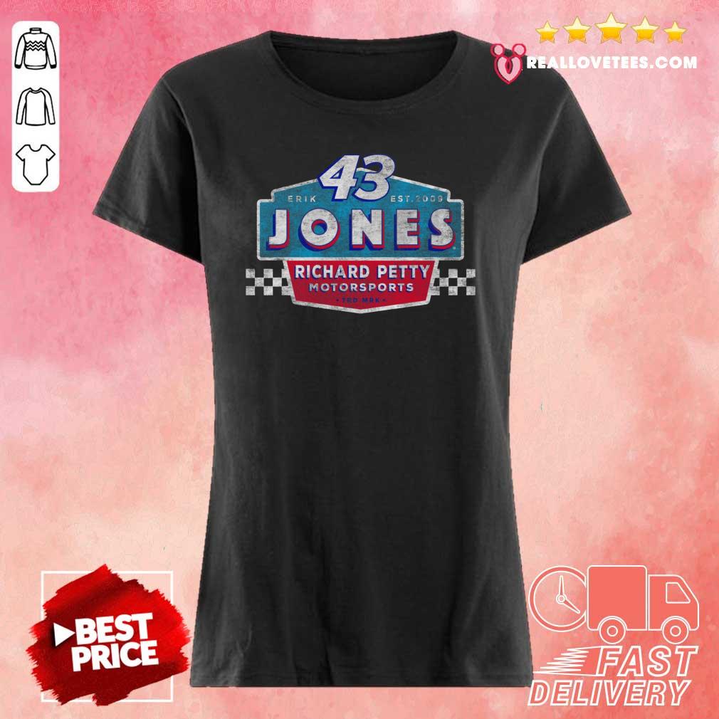 Sweet 43 Erik Jones Richard Petty Motorsports 2021 Shirt - Image 3