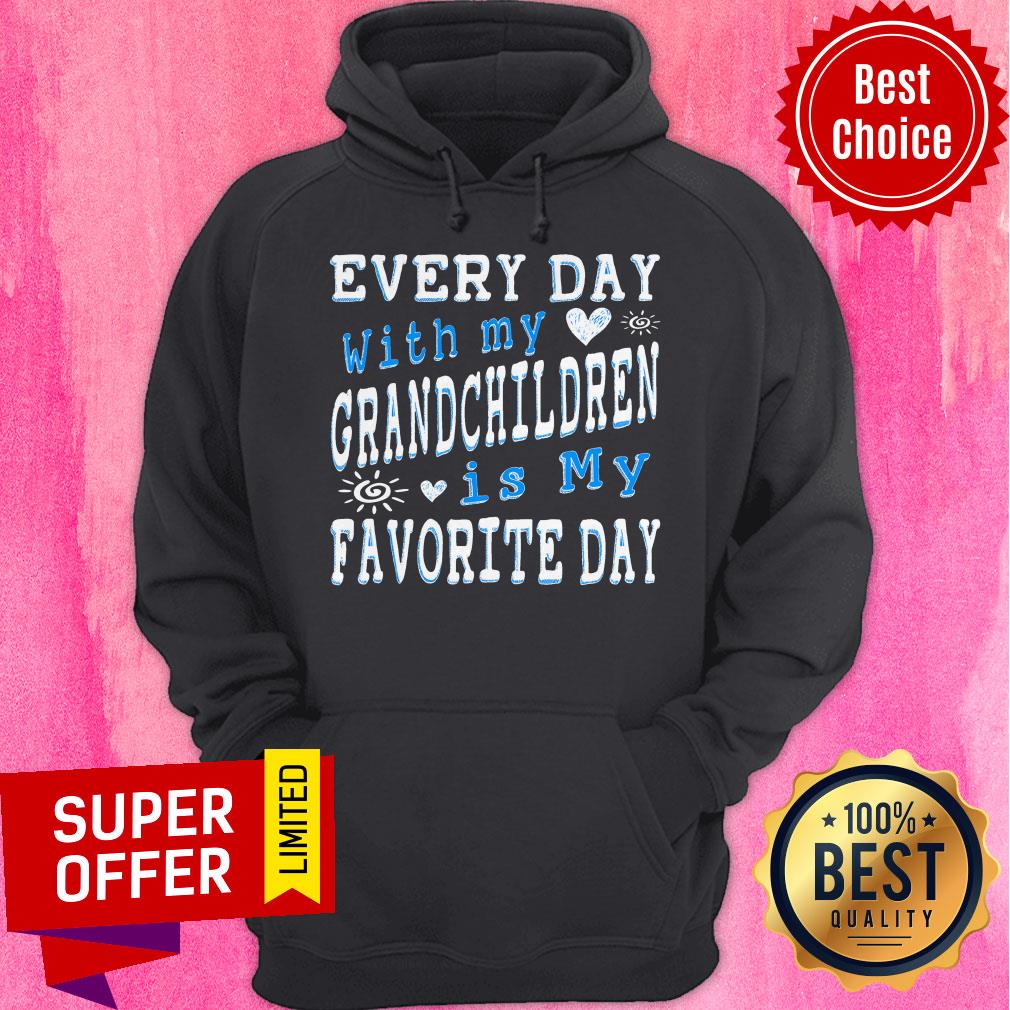 Official Every Day With My Grandchildren Is My Favorite Day Shirt - Image 3