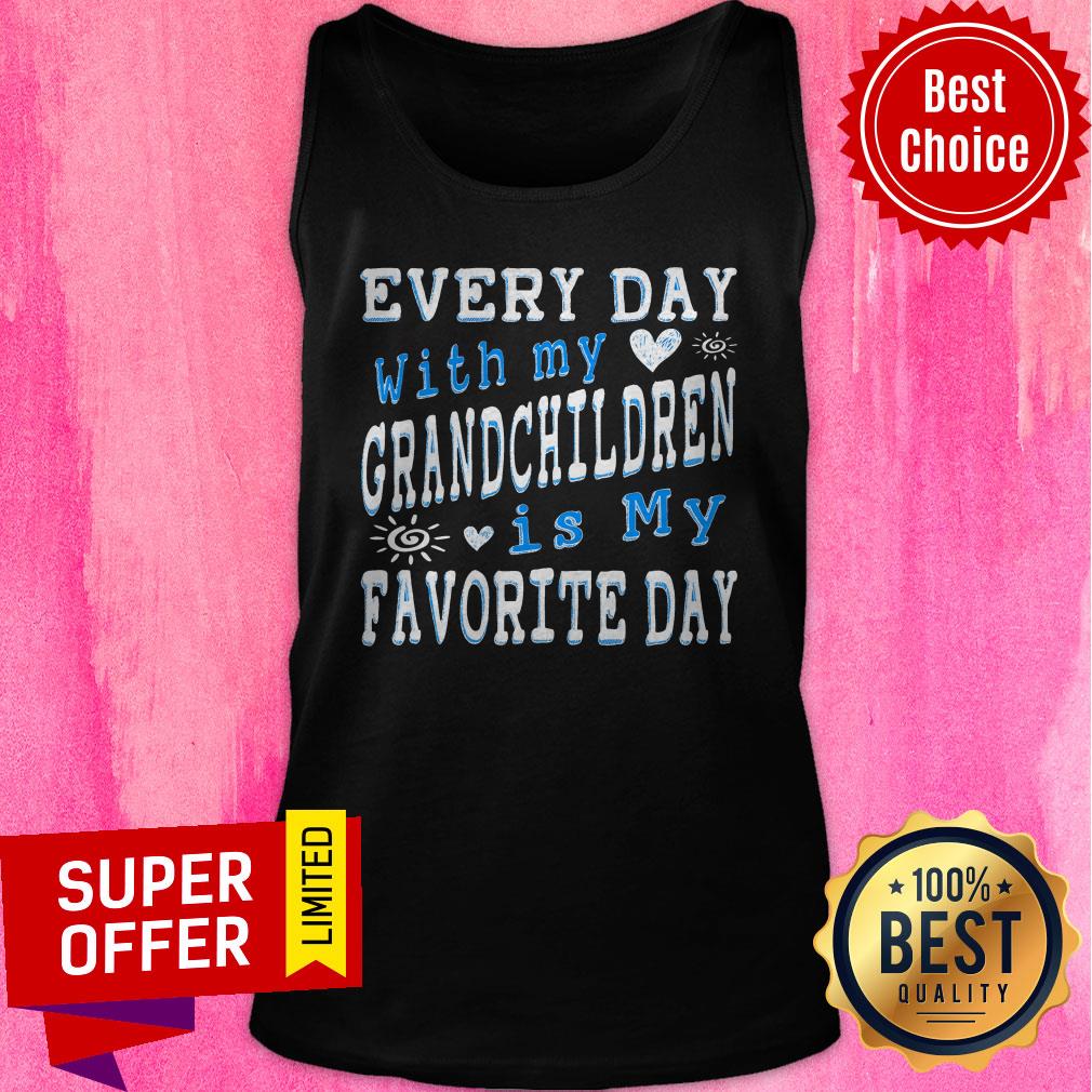 Official Every Day With My Grandchildren Is My Favorite Day Shirt - Image 5