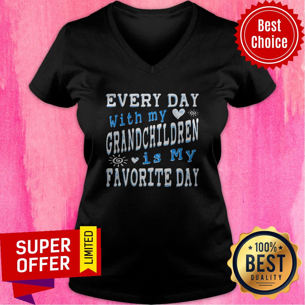 Official Every Day With My Grandchildren Is My Favorite Day Shirt - Image 4