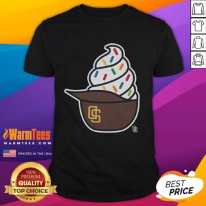Nice San Diego Padres Ice Cream T-Shirt