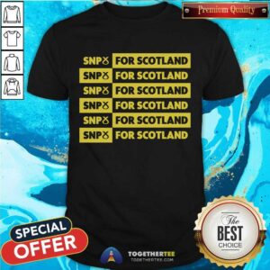 SNP For Scotland T-shirt