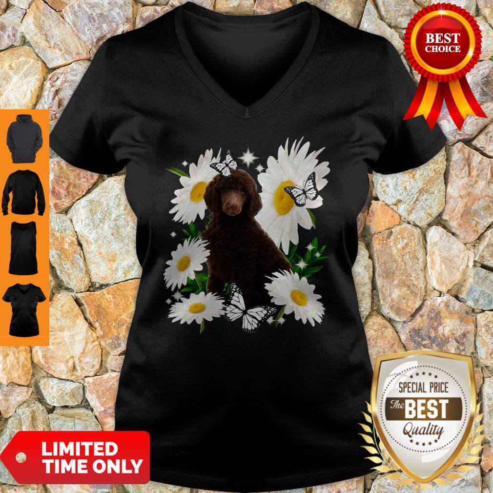 Official Standard Poodle Daisy Flower Classic Shirt - Image 3