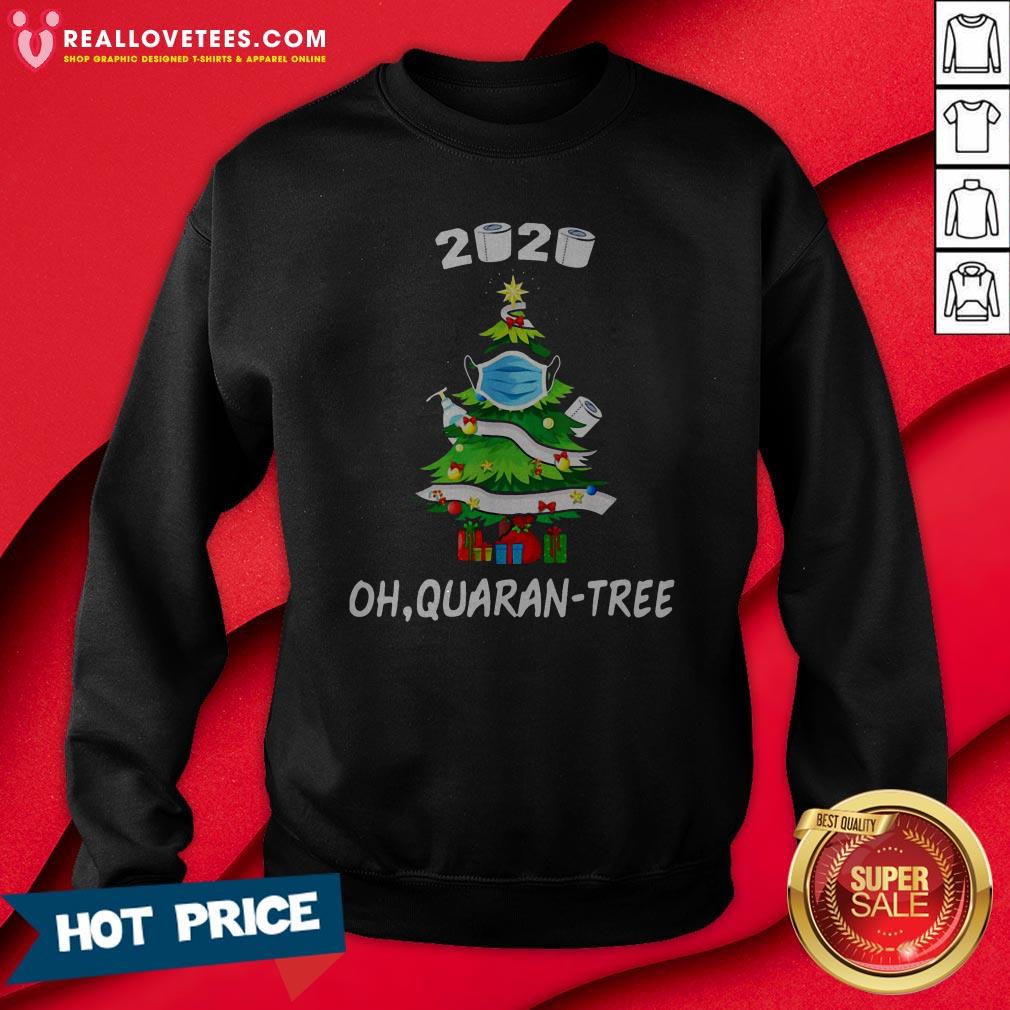 Vip 2020 Funny Quarantine Christmas Tree Ornament Mask Shirt - Image 3
