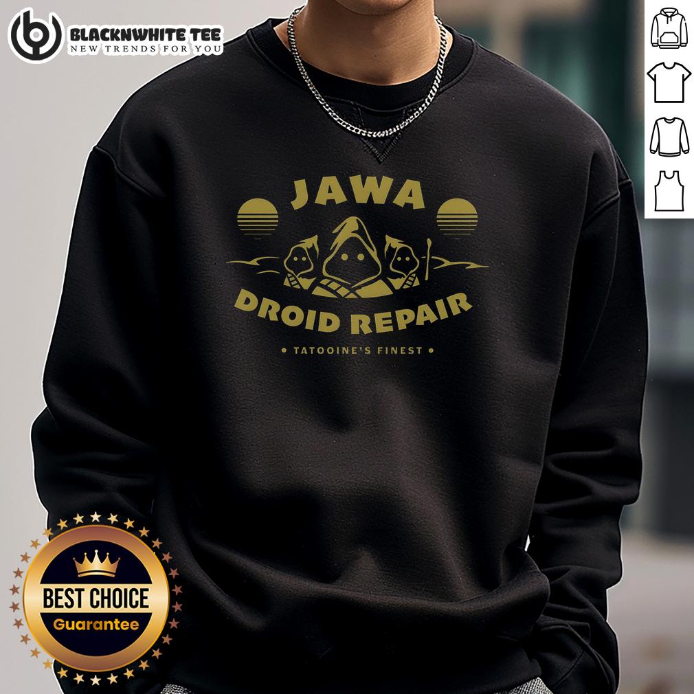 Good Jawa Robot Repair Tatooine's Finest T-Shirt - Image 5